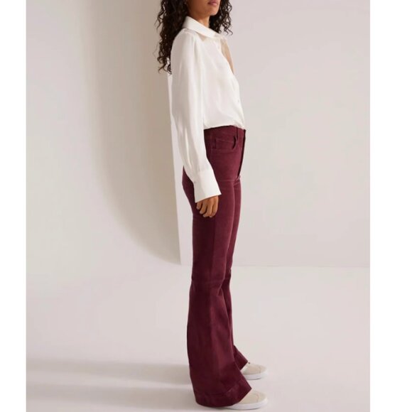 NWT Favorite Daughter Take Me Seriously Bodysuit Ivory Off White M/L - Picture 5 of 8